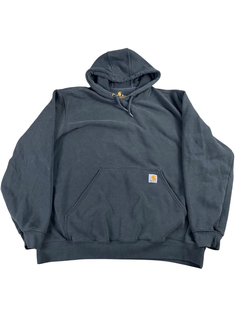 Carhartt K121 BLK Midweight Hoodie Men's XL Black Pullover Workwear